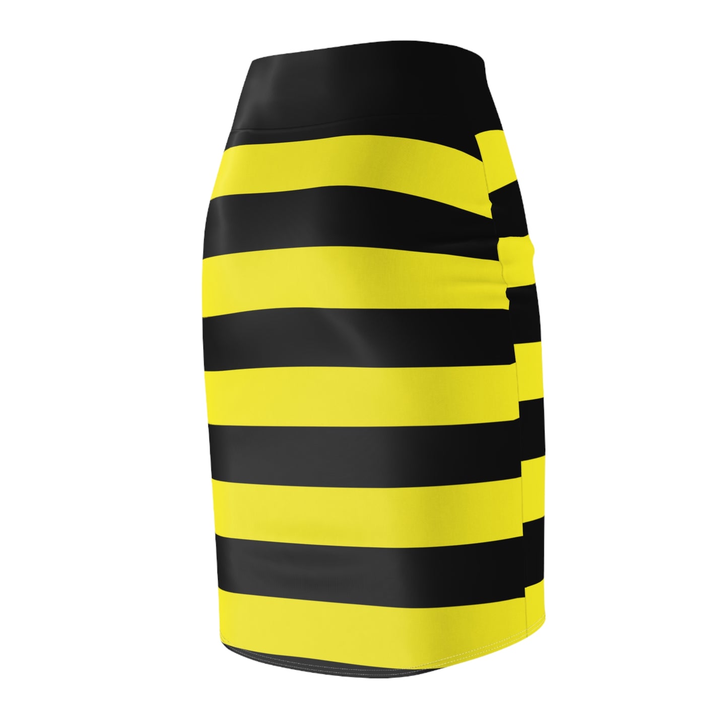 Stylish Bumblebee Striped Pencil Skirt, Women's Fashion Skirt, Summer Outfit, Partywear, Trendy Office Attire, Holiday Gift
