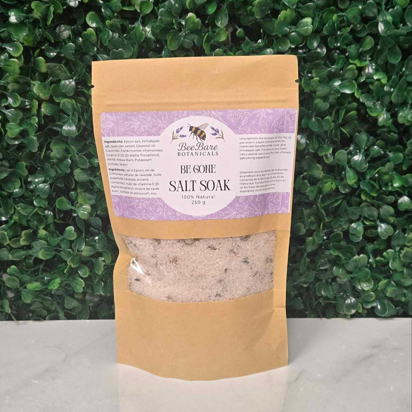 Be Gone Salt Soak – Soothing Detox for Clear, Healthy Skin