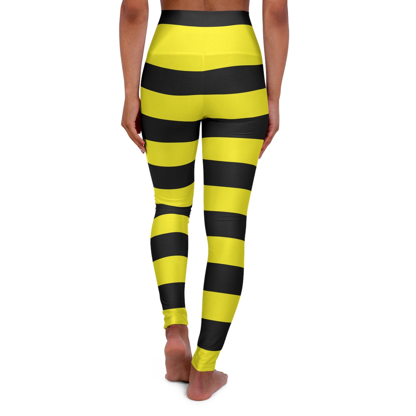 Bold Stripe High Waisted Yoga Leggings | Fitness Wear, Active Leggings, Workout Gear, Athletic Apparel, Yoga Pants