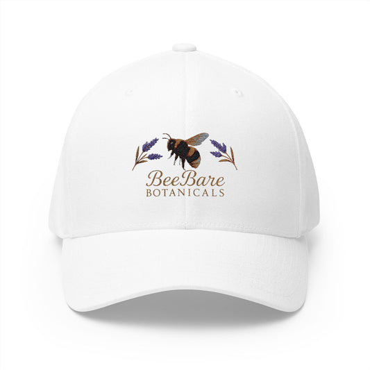 Embroidered Bee Bare Botanicals Cap