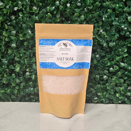 Be Cool Salt Soak – Soothing Detox for Clear, Healthy Skin