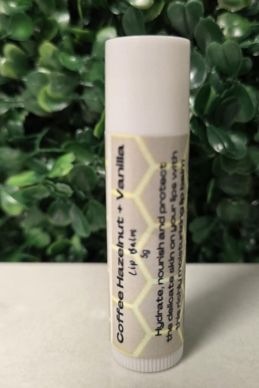 Coffee Vanilla and Hazelnut Lip Balm – Your Lip Care Game-Changer!